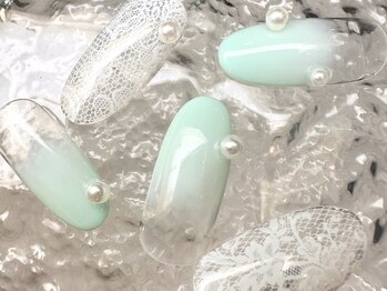 ミントグリーン♪