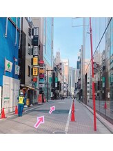 まつげエクステ専門店 アイラ 銀座店(EYELA)/～お店までpart２～