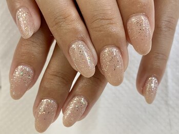 ネイルサロン ドレス(Nail Salon Dress)/【近藤】上品キラキラワンカラー