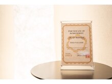 セレニティ(Serenity)/ドライヘッドスパ協会認定