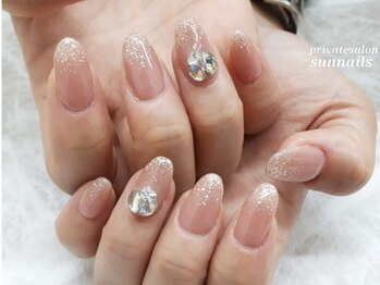 サンネイルズ(sun nails)/2本アート