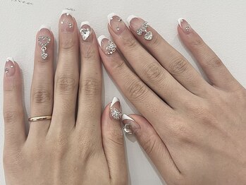 コム 草加マルイ店(com by neolive)/フレンチネイル*10200円