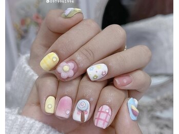 79リナネイル 心斎橋店(79LINA NAIL)/長さ出し/持ち込みOK/アート10本