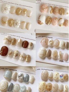 アイネイル(AI Nail)の写真/安心の定額◎流行とこだわりを取り入れた自分だけのお気に入りのお手元へ♪毎月NEWデザインも追加＊