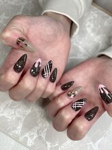 シェル(shell)/バレンタインネイル♪