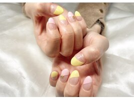 パステルフレンチネイル
