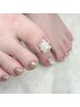 【キャンペーン】《Foot nail》持ち込みデザインアート2本¥8800→¥8400