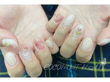 ココナッツネイル/ニュアンスネイル