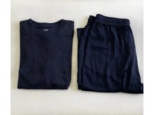 ユア ボディールーム 広尾本院(YOUR BODY ROOM)の雰囲気（着替えも上下ご用意があります！必要な方はお申し付けください！）