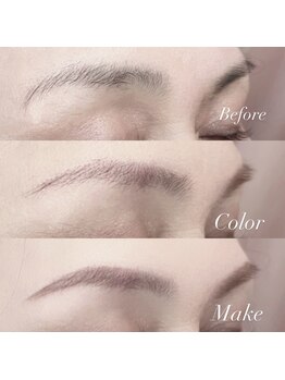 ファム 岡山店(Fam)/眉カラー