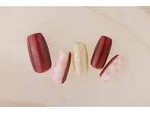 エムスラッシュネイル 本牧店(M SLASH)/ボルドーネイル♪