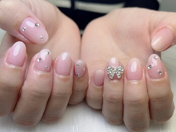 カナネイル(KANA.nail)/ベビーブーマーリボンネイル