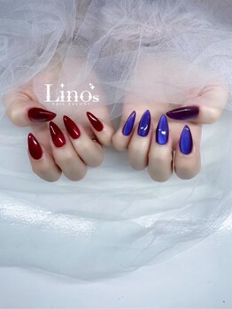 赤×ブルーネイル☆