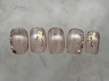 アイネイルズ 恵比寿店(I nails)/マグネットフレンチリボン