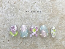 マリーネイルズ 表参道店(MARIE NAILS)/定額¥7700 Spring ART 0426a