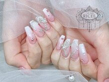 人気No.2パーツ付け放題◎【10本デザインメニュー】