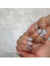 さわやかブルーネイル