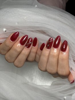 アマテラス(AMATERAS)の写真/手がキレイな自分にうっとりできる、雰囲気を崩さない繊細アートが豊富にあります♪