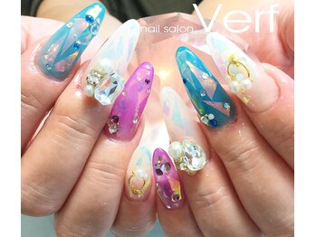 ネイルサロン べルフ(nail salon Verf)/オーロラネイル