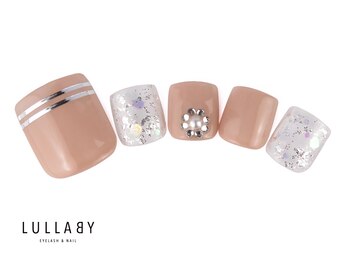 ララバイ 三軒茶屋店(LULLABY)/大人上品フットネイル