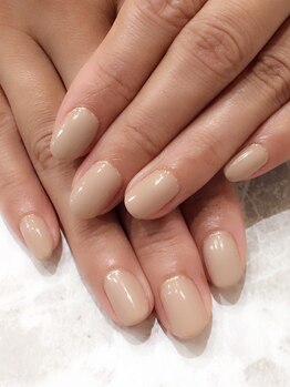 レディグリッター(Lady glitter)/ベージュ×根元ラメ