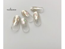 ネイルズ ココ(nails COCO)/ミラーネイル