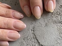 アロナ ネイルサロン アンド スクール(alona)/春カラーでスキニーフレンチ☆