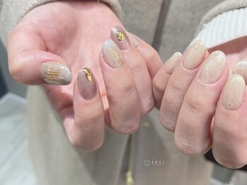 アンネ 東心斎橋店(ANNE)/【パラジェル】ちぐはぐデザイン