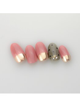 【シンプル定額】ミラーネイル