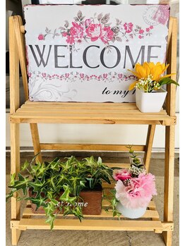 なないろ整骨院/ウェルカムボード【頭痛/子連れ