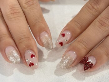 ネイルスミス 高松店(Nailsmith)/冬リボン
