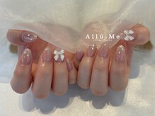 アリューミー 南青山店(Allu.Me)/リボンネイル(staff:minori)
