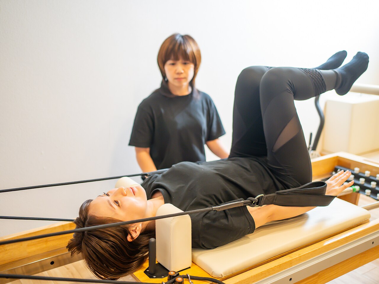 【猫背・反り腰・姿勢改善】手ぶらセット付◆ピラティス体験\11000→\1000