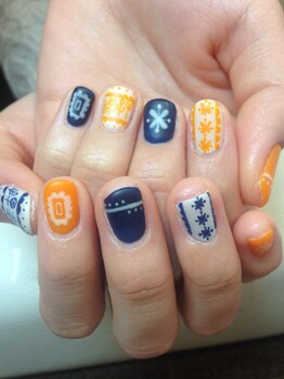 ネイルアンドアイ ミント(nail&eye mint)/陶器デザイン♪