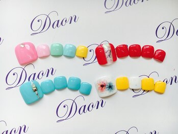 ネイルサロン ダオン(DAON)/親指コレクション8800円(税込)
