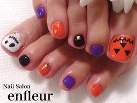 ハロウィン☆フットジェル