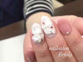 大人気のレリーフネイル！