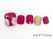 ネプチューン ネイルアンドアイラッシュ 二子玉川店(NEPTUNE)/No47フットアートデザインコース