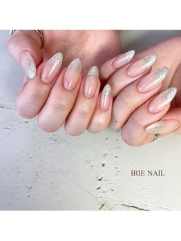 アイリーネイル(IRIE NAIL)/ジェル　ラメグラデーション