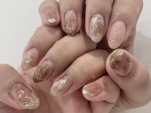 コム 草加マルイ店(com by neolive)/ピンクブラウンニュアンス¥8950