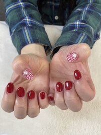 ツイードネイル