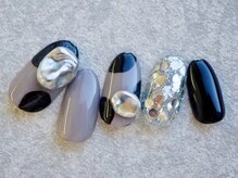 カトルナフ(quatre fois neuf)/冬のモード韓国ネイル