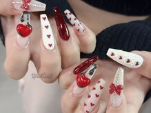 ダークハニー 原宿店(Dark Honey)/クリスマス冬ネイルバレンタイン