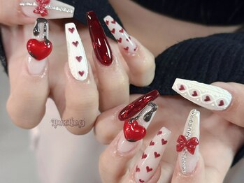 ダークハニー 原宿店(Dark Honey)/クリスマス冬ネイルバレンタイン