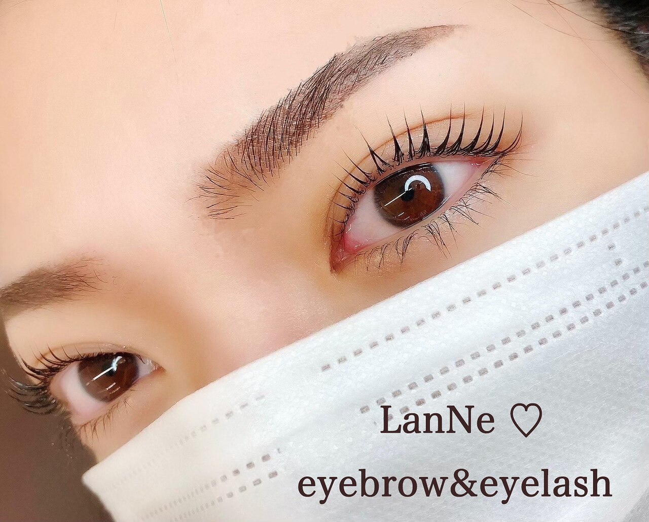 【目元定番セット】美眉Wax＋まつ毛パーマ＋メイク仕上げ 1回 8500