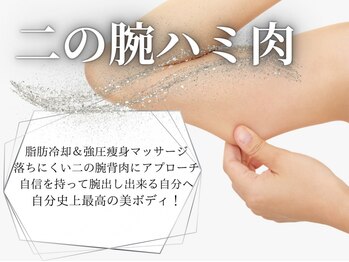 エスラージュ(esoulage)の写真/《脂肪冷却導入店》落ちにくい二の腕や背肉の脂肪も徹底分解！激短スピード変身術。リバウンドの心配なし☆
