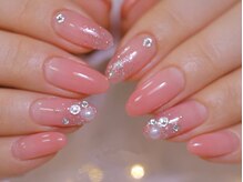 幻之花ネイル/マオジェル　じゅわクラ