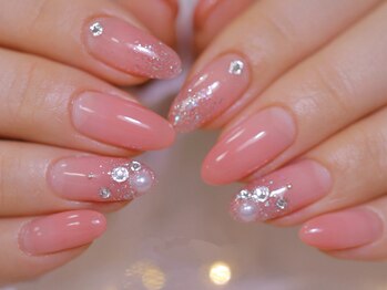 幻之花ネイル/マオジェル　じゅわクラ