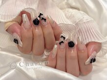 チャロム(Charom)/黒バラネイル
