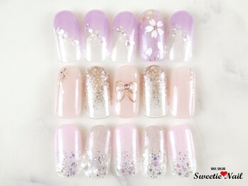 スウィーティーネイル 町田東口店(Sweetie Nail)の写真/初回はもちろん、1ヶ月以内のご来店で何回でも付替オフ無料!!納得の美しい指先に♪